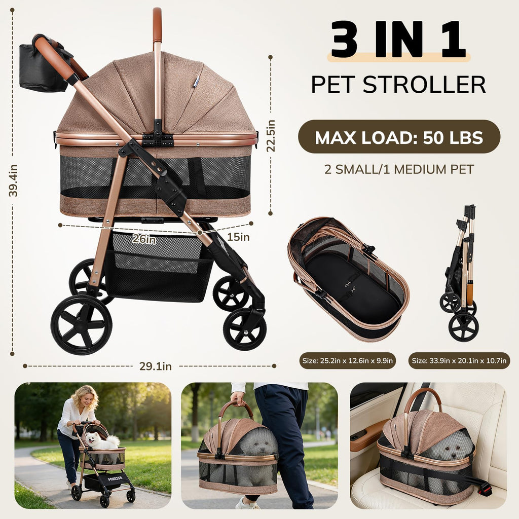 Foldable Pet Stroller N290
