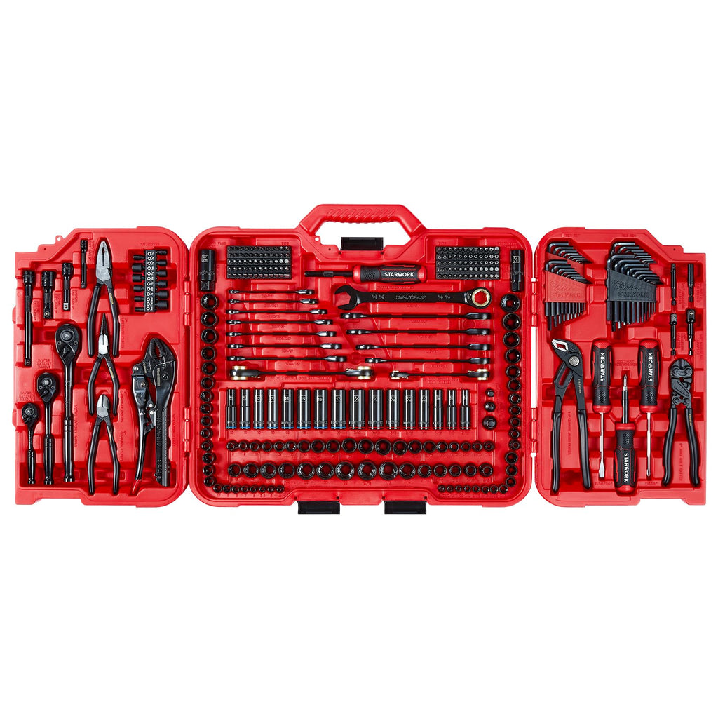 312-Piece Mechanics Tool Set and Socket Set Q69587