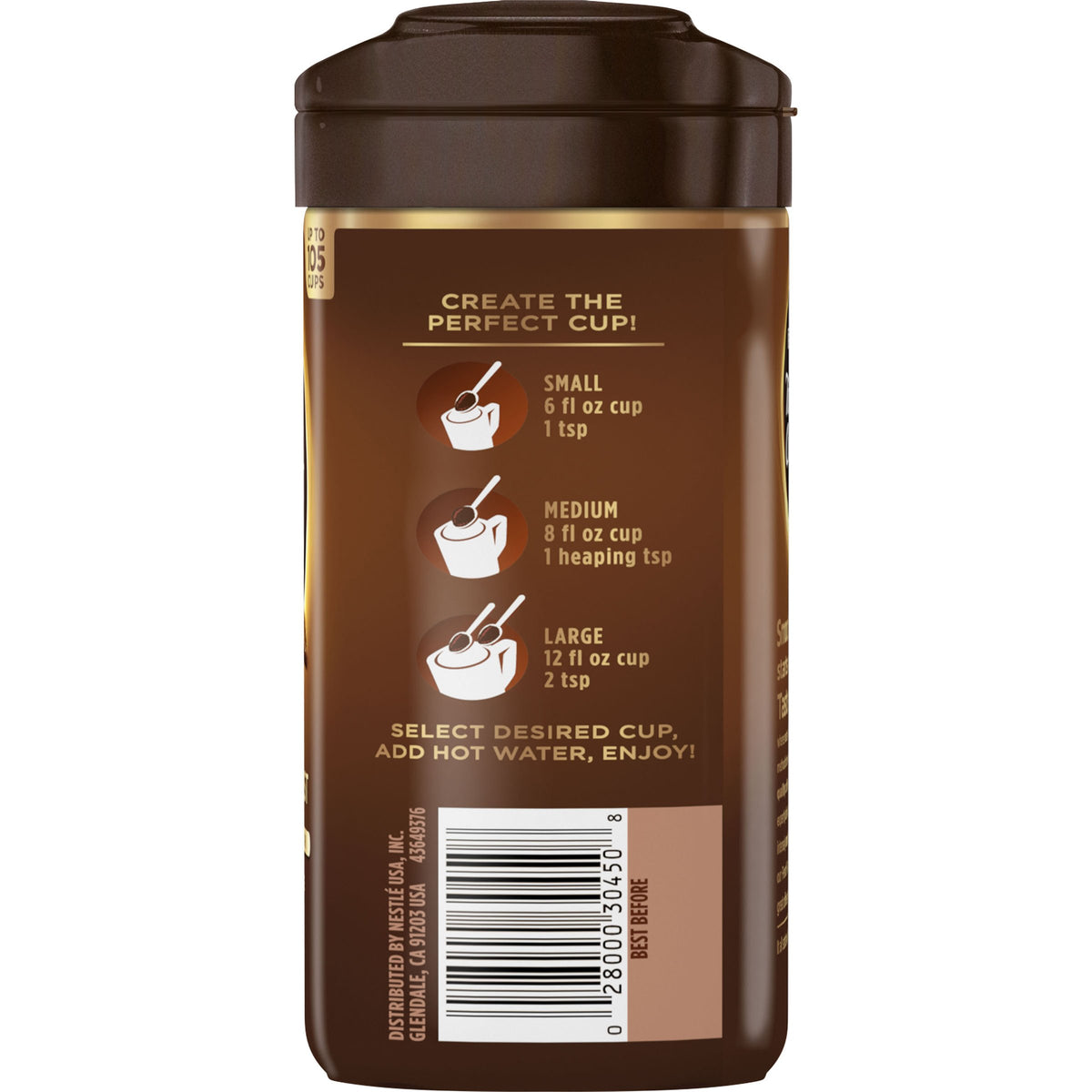 French Roast Instant Coffee 7 Ounce Canister U710068
