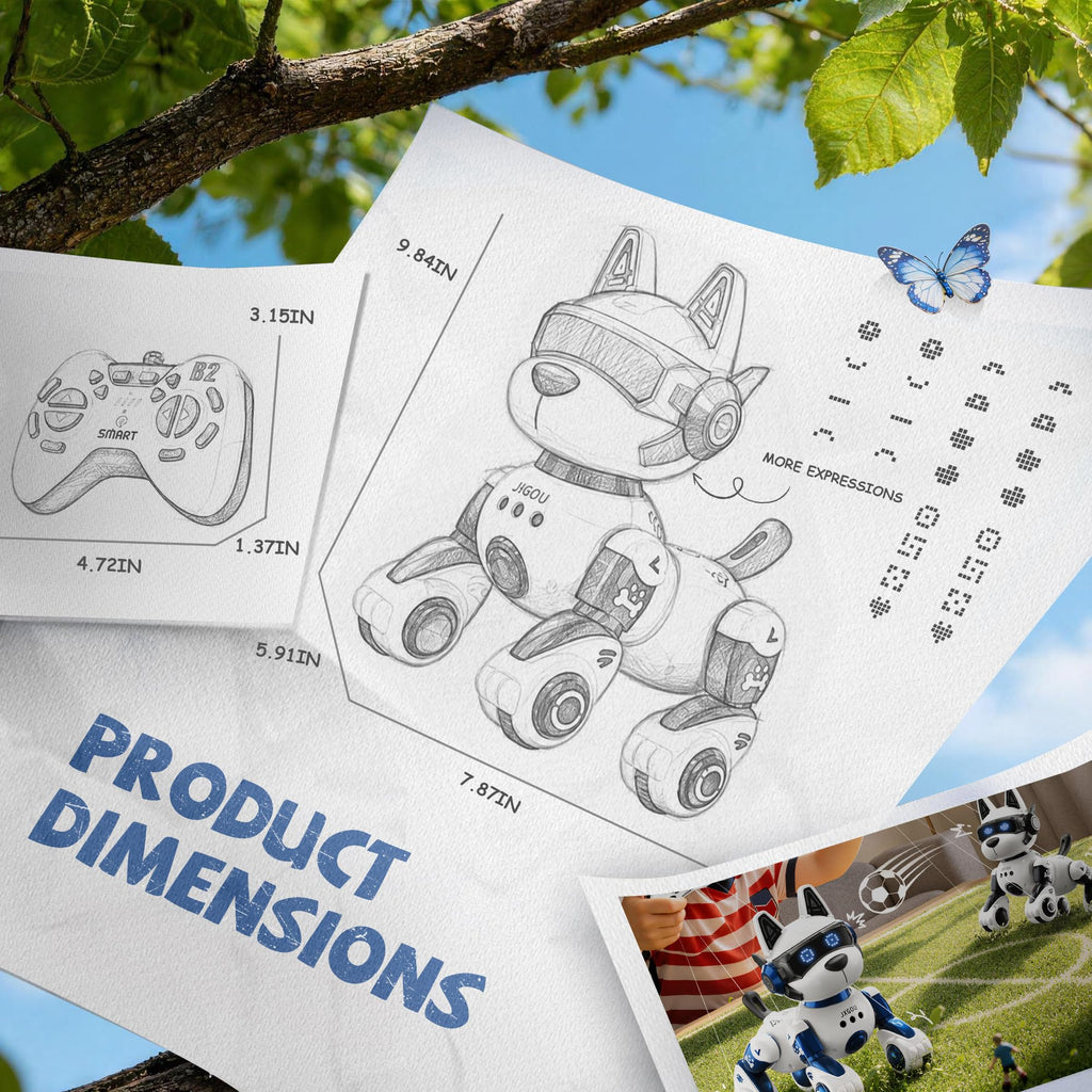 Remote Control Robot Dog D112906