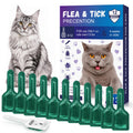 Cat Flea & Tick Topical Drops 12 Doses N297993