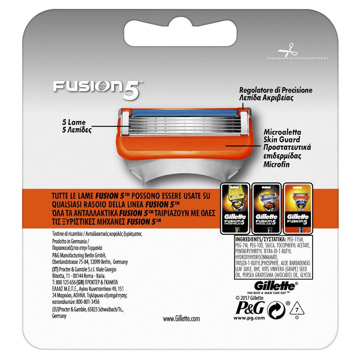 5 Blades Replacement J95867