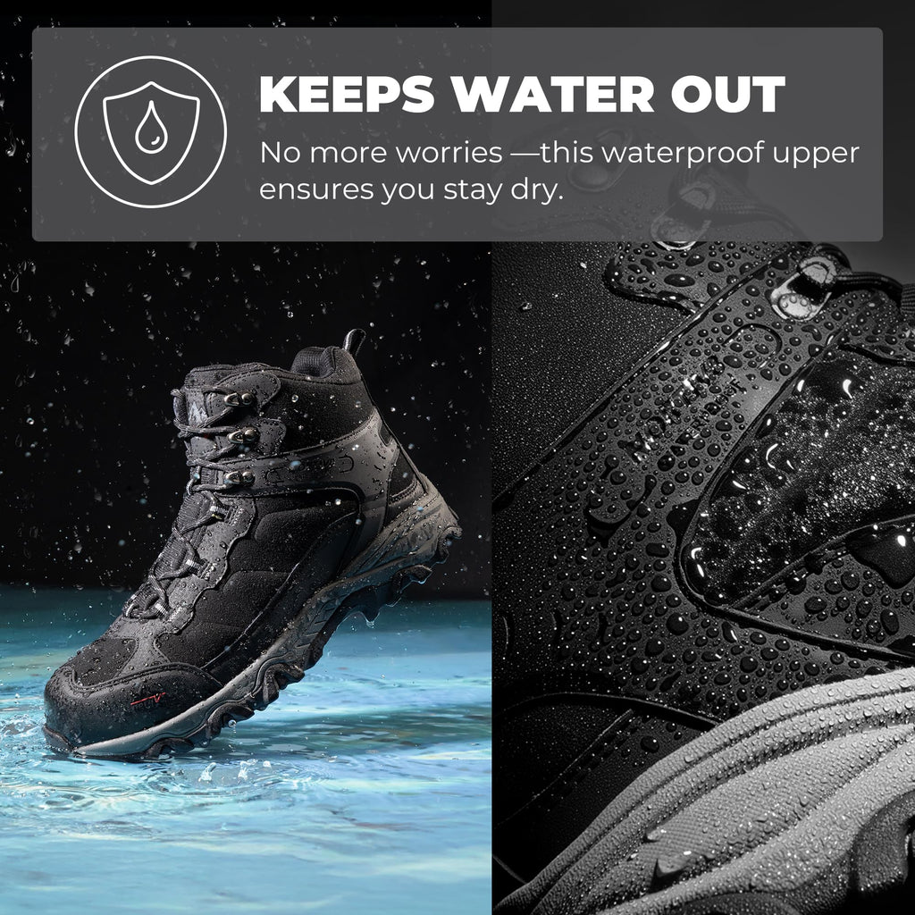 Waterproof Steel Toe Work Boots A348242
